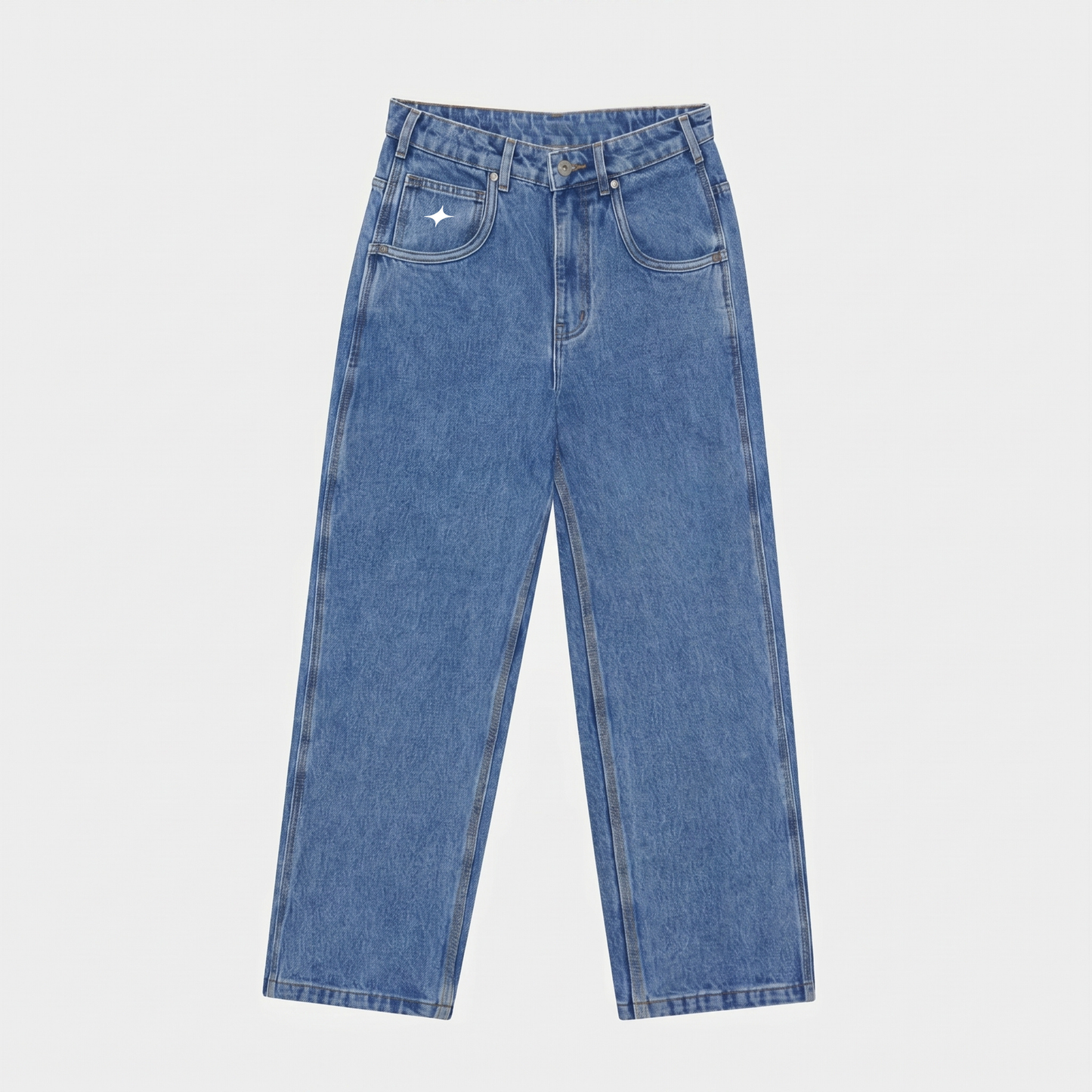 Onu Denim Jeans - 001 in Blue — front