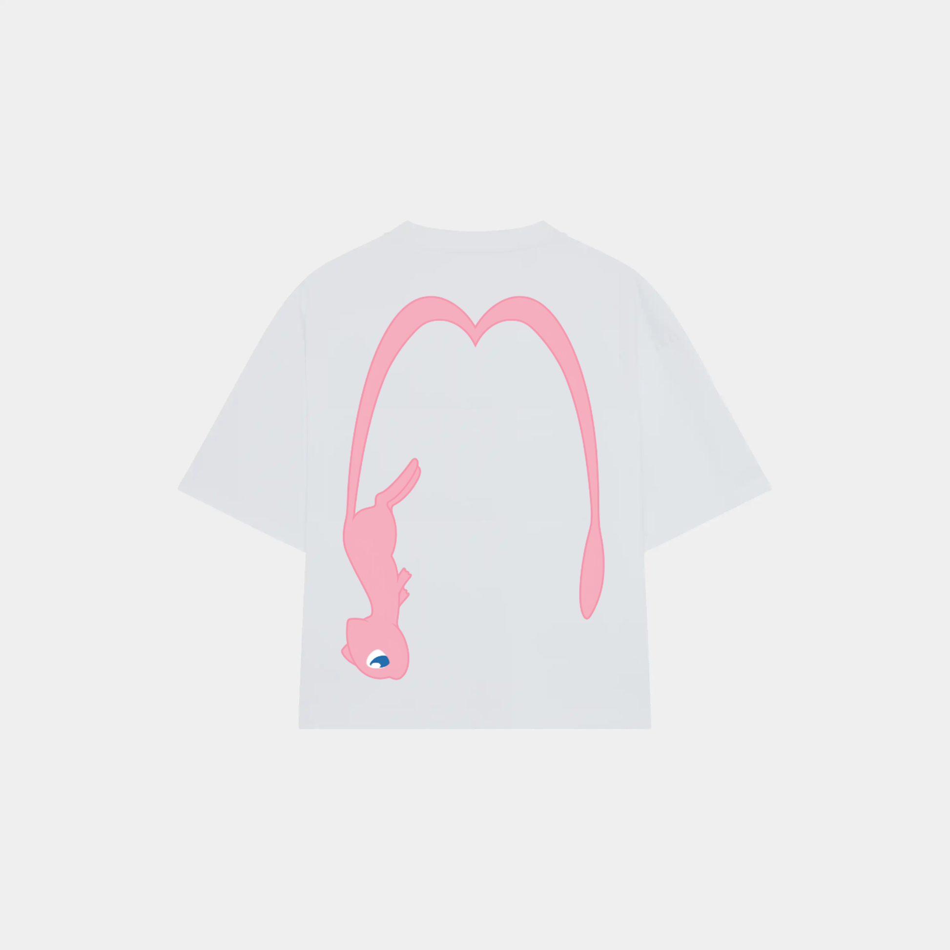 Onu Tee - 001 in White — back
