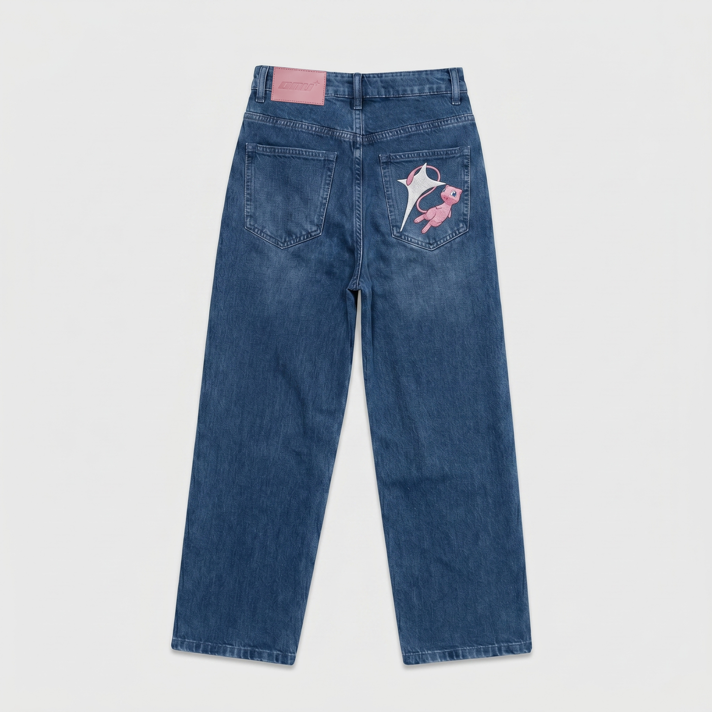 Onu Denim Jeans - 001 in Blue — back