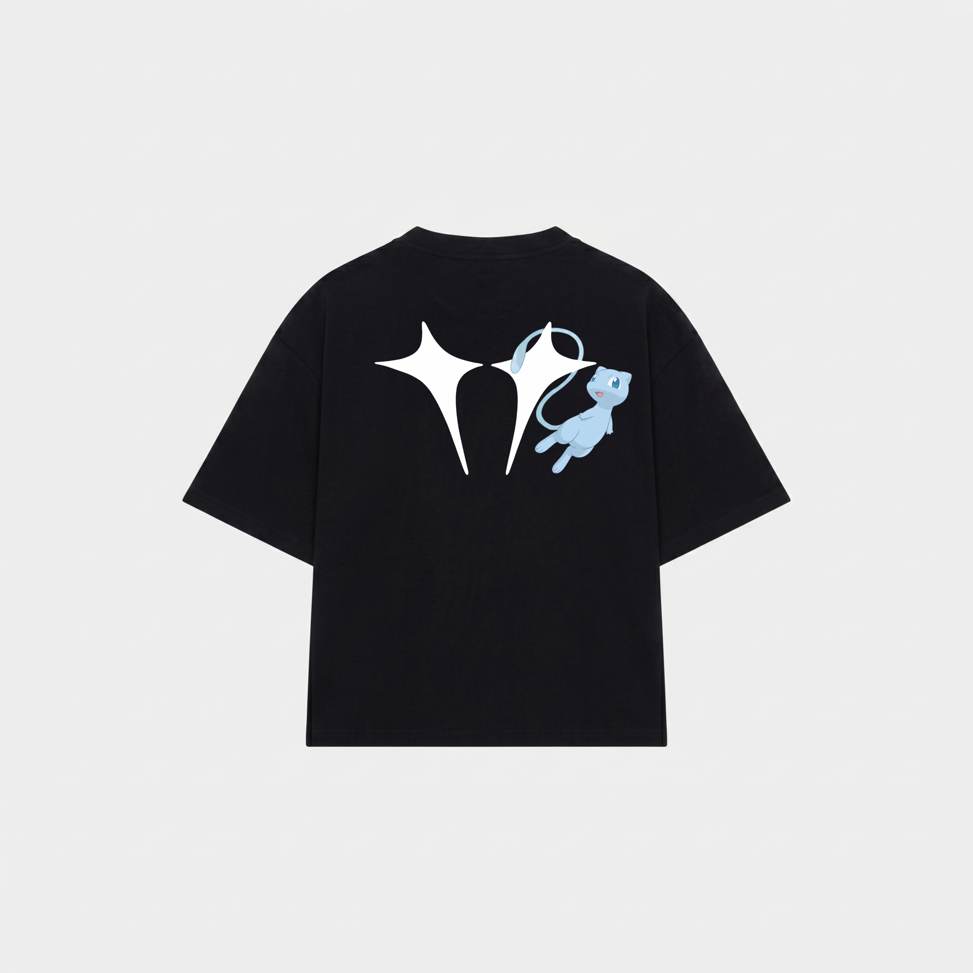 Onu Tee - 001 in Black — back