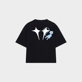 Onu Tee - 001 in Black — back